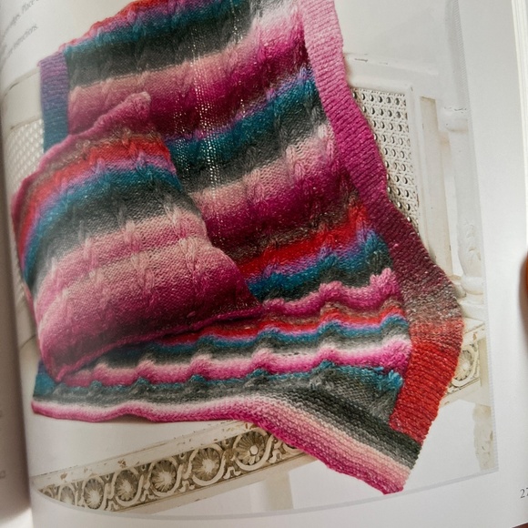 NORO Designer Mini Knits TWO By Jenny Watson Crop Sweaters Mitts Hats - Picture 7 of 12